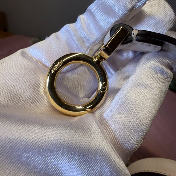 Fendi Peekaboo IseeU Medium Floral Embroidery Top Handle Bag - Picture 7 of 12